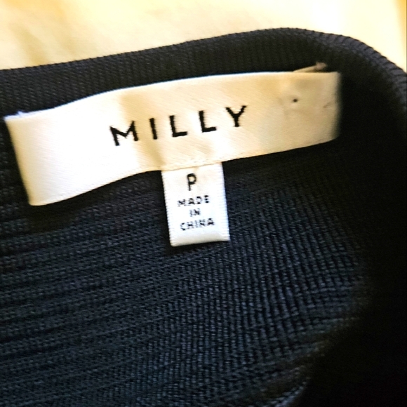 Milly Viscose A Line Skirt - Picture 3 of 8